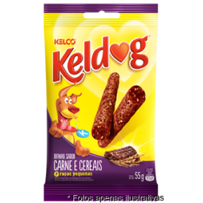 Keldog Bifinho  palito raças pequenas Carne e Cereais 55g